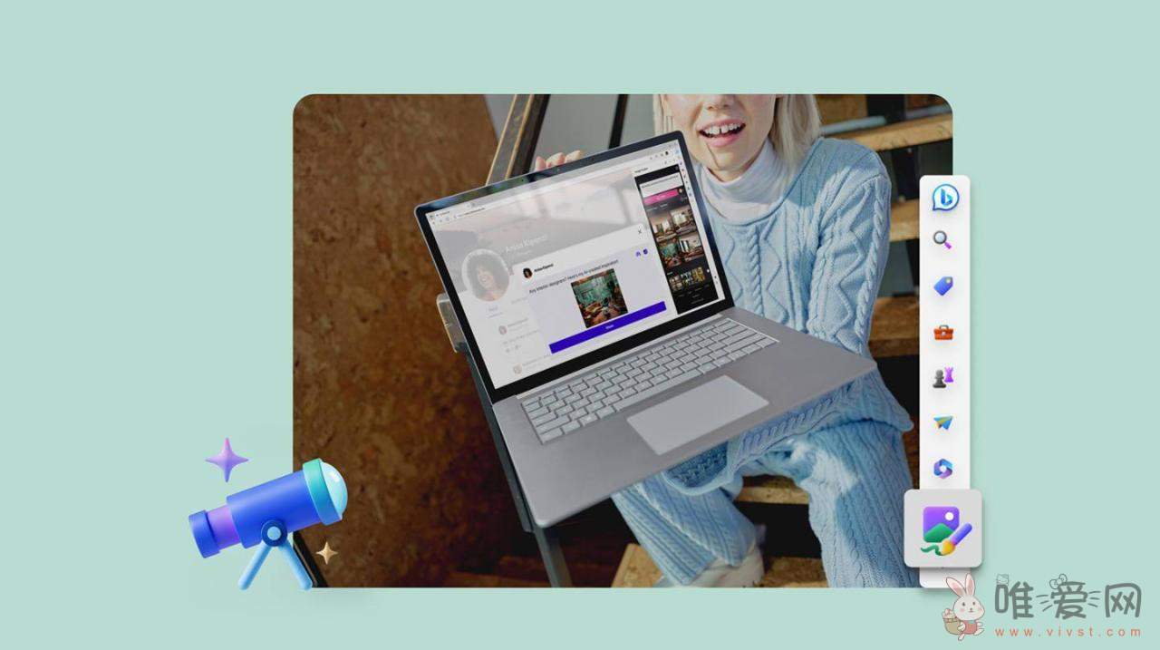 微软介绍Edge浏览器新特性？新增Bing Image Creater功能等！