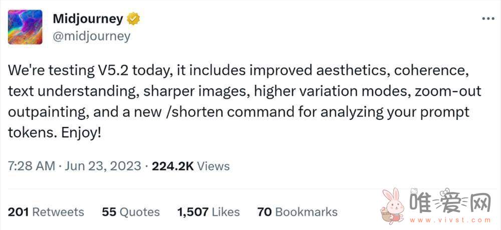 AI作画工具Midjourney更新5.2版本：可模拟“超广角、中长焦”效果！