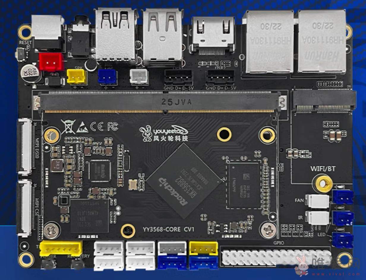 YY3568开发板发布现已上架：搭载瑞芯微3568四核处理器 支持4K 60Hz传输！